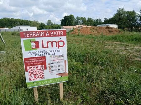 terrain constructible viabilisé à vendre