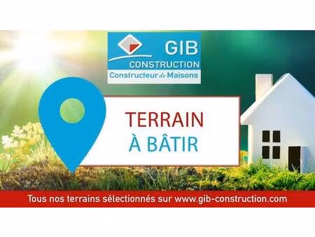 terrain constructible à vendre