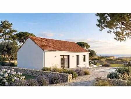terrain avec maison neuve à vendre