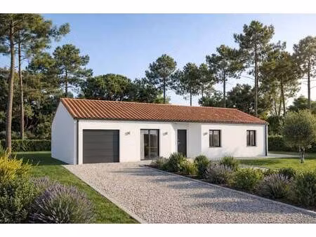 terrain avec maison neuve à vendre