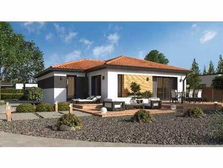 terrain avec maison neuve à vendre