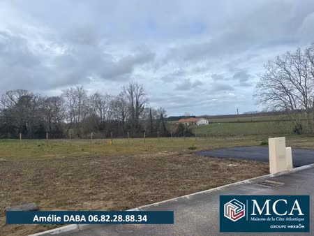 vente terrain 445 m² à saubrigues (40230)  150 000 €