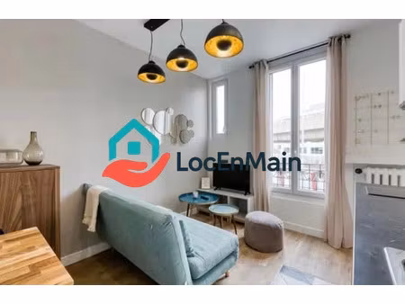 location meublée appartement 2 pièces 20 m² à asnieres-sur-seine (92600)  805 €