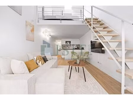 nice magnan - 2p duplex renové - sud - 37 m2
