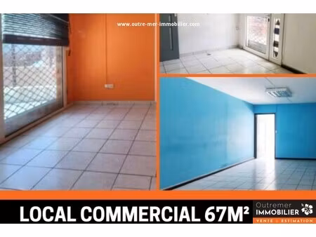 local pro 67 m² + vitrine + parkings – sainte-clotilde