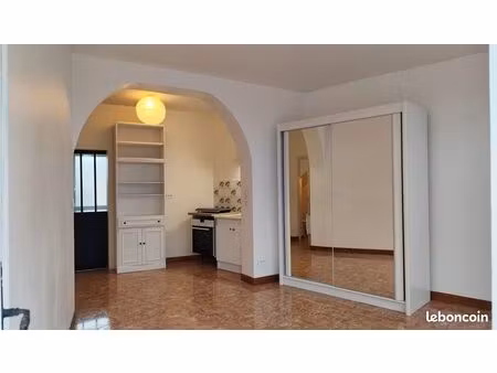 appartement 2 pièces - 39m² - rez de chaussée