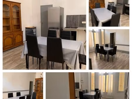 t3 meublé rdc 55m² toutes charges comprises - néris centre