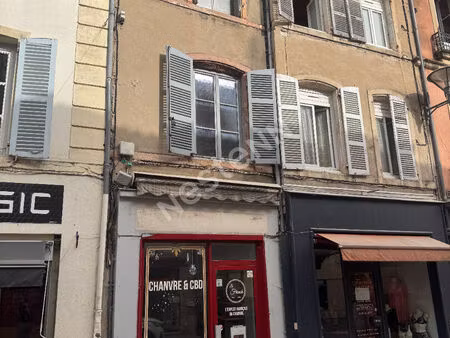 local commercial avec appartement t2 ? emplacement n°1 ? 31 avenue de la république à tour