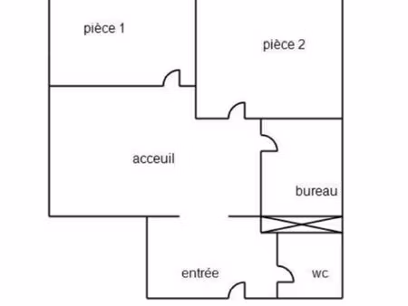 bureau 48 m²