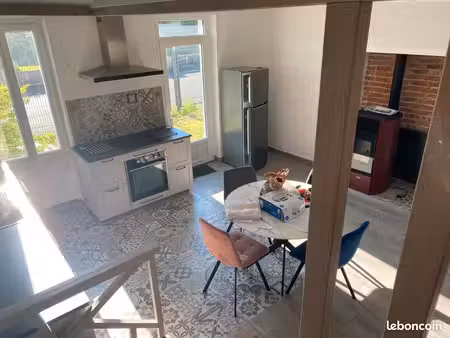 herm - bourg - maison meublée à louer