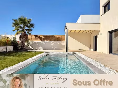 vente villa 135 m² à serignan (34410)  485 000 €