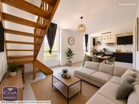 duplex 4 pièces 62 m²