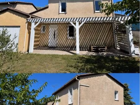 maison prête à vivre – 2 chambres  garage et jardin – moncrabeau