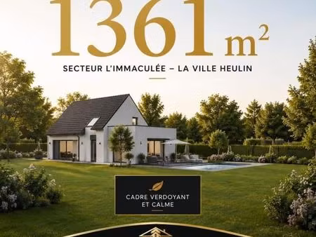 terrain 1 361 m² saint nazaire