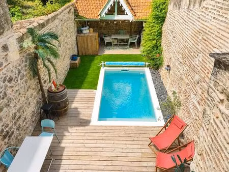 maison de ville avec piscine
