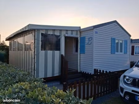 à vendre – mobil-home louisiane grand large 30 m² – agon-coutainville