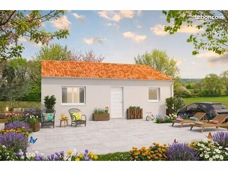maison 50 m² paulx