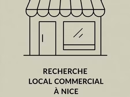 recherche local commercial avec extraction – nice
