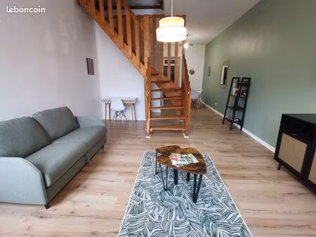 duplex meublé 53 m² – bail mobilité / longue durée – tout inclus
