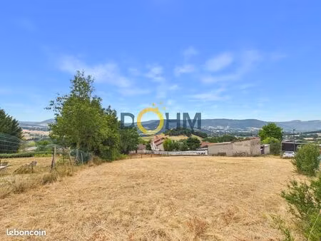 terrain 1300 m² rosières