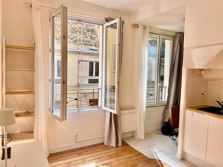 location meublée appartement 1 pièce 18 m² à paris 17ème (75017)  750 €