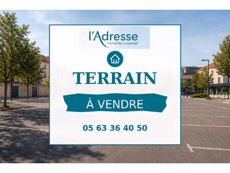 vente terrain  688.00m²  albi
