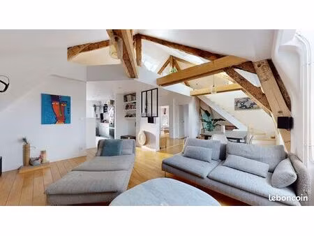 duplex type loft - t4 - 121 m2 - chantenay