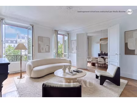 vente appartement 3 pièces 70.23 m² à paris 17ème (75017)  895 000 €