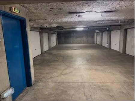 garage en sous sol