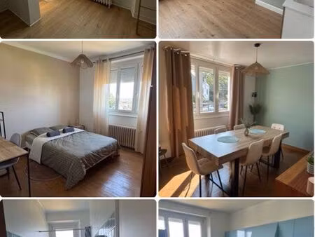 chambre meublée dans grande maison en coliving