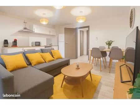 ? f2 meublé – 45 m² – full équipée
