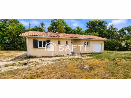 vente maison 4 pièces 85 m² lüe (40210)