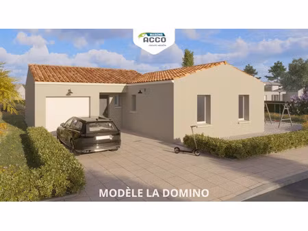 vente maison neuve 4 pièces 80 m² à courçon (17170)  214 250 €