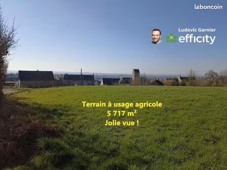 terrain 5 717 m² romagny fontenay