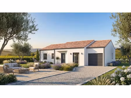 vente maison neuve 4 pièces 84 m² à champagne-et-fontaine (24320)  182 500 €