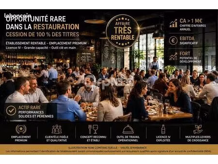 restaurant 350 m²