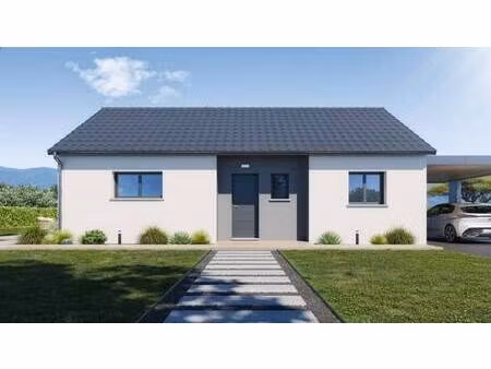 terrain avec maison neuve à vendre
