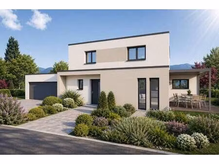 terrain avec maison neuve à vendre