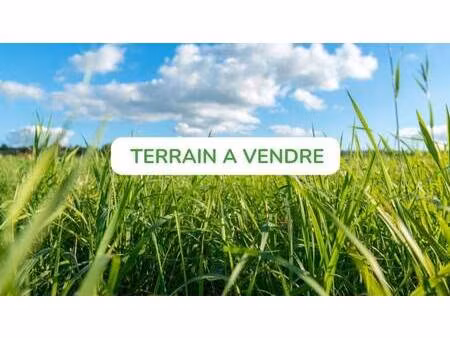 terrain constructible viabilisé à vendre