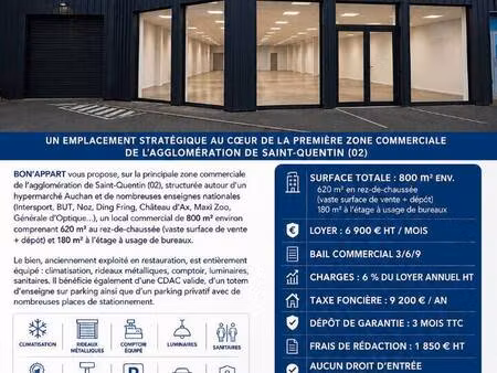 local commercial à louer