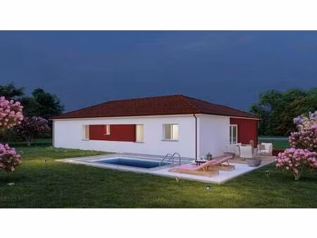 terrain avec maison neuve à vendre