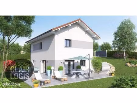 terrain avec maison neuve à vendre