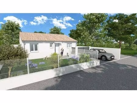 terrain avec maison neuve à vendre