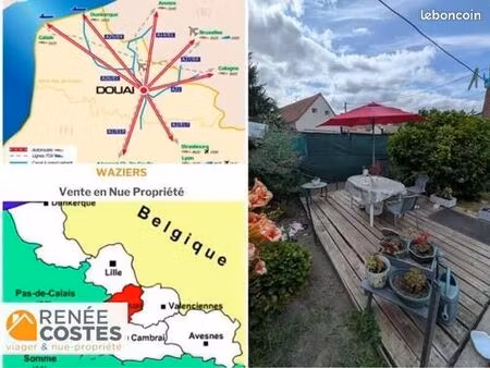 propriété en viager 3 pièces 52 m²