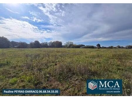 terrain constructible à vendre