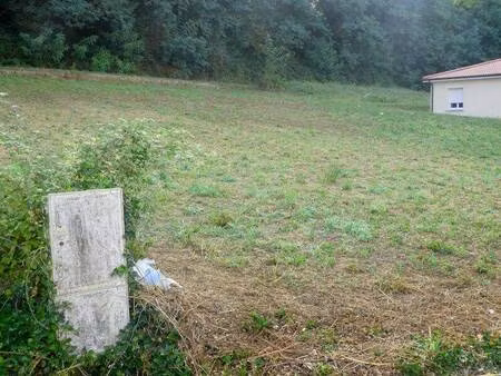 terrain constructible viabilisé à vendre
