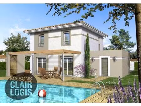 terrain avec maison neuve à vendre