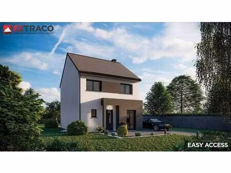 terrain avec maison neuve à vendre