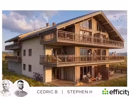 vente appartement 4 pièces 83.32 m² à la chapelle-d'abondance (74360)  560 000 €