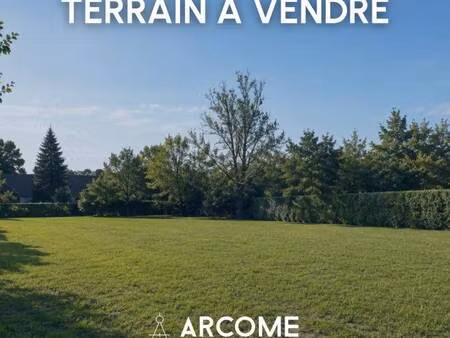 terrain constructible à vendre